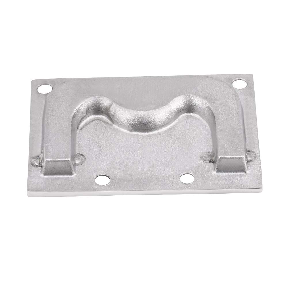 Poignée de Trappe de Bateau en Acier Inoxydable, Levage Affleurant, Durable, Installation Facile, 2 Pièces pour Yacht, Boîte de Rangement de Voiture