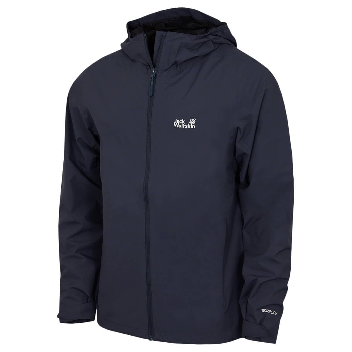 Jack Wolfskin Mens Texapore Waterproof Jacket - Midnight Sky - XL