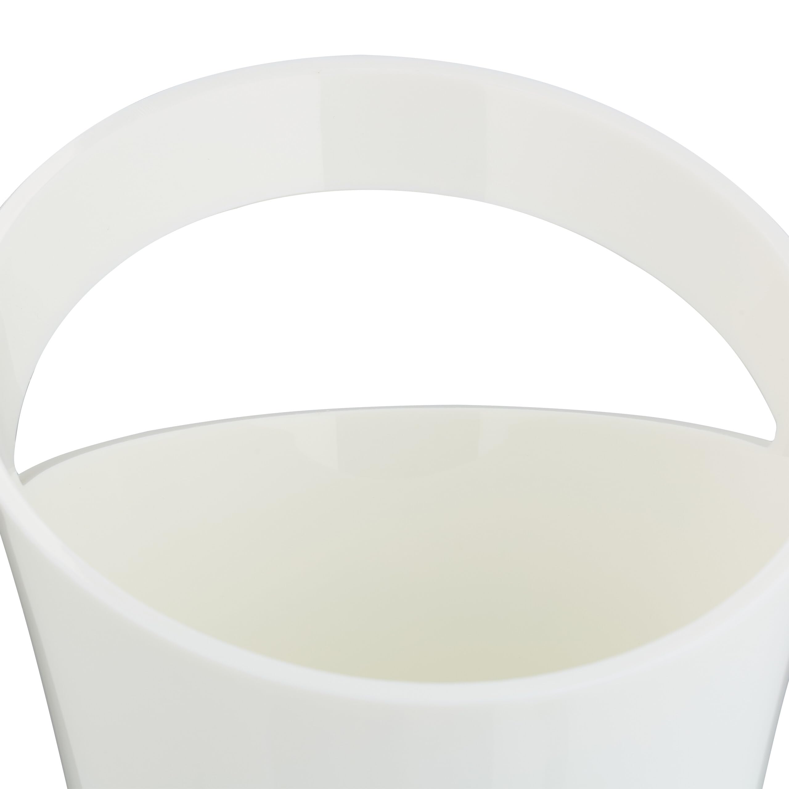 Relaxdays Secchiello per Il Ghiaccio, Glacette in Plastica Porta 2 Bottiglie Champagne e Spumante, 29,5 x 21,5 x 23,5 cm
