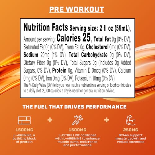 Syncron Pre Workout Sports Drink Backed by Shohei Ohtani, Aluminum Bottle, No Sugar & Caffeine Free Pre Workout Drink, L-Arginine, L-Citrulline & BCAAs, Watermelon Kiwi & Grapefruit, 6 Pack, 2 oz