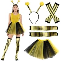 Disfraz de Abeja para Mujer Adulto, Abeja Costume de Accesorios