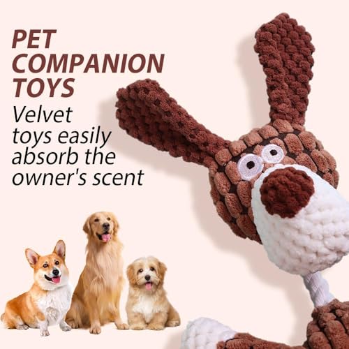 Juguete Mordible de Peluche para Perros con Diseño Animal miniatura 3