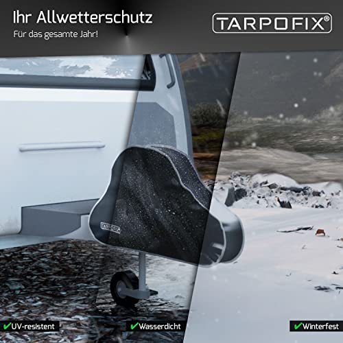 Tarpofix® Deichselabdeckung Wohnwagen | Deichselhaube für PKW Anhänger – Ansicht 5