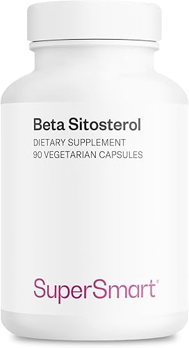SUPERSMART - Beta-Sitosterol 180 mg por día (VegaPure ®) - Salud de próstata y urinaria - Reduce la necesidad de orinar con frecuencia | Sin OMG y