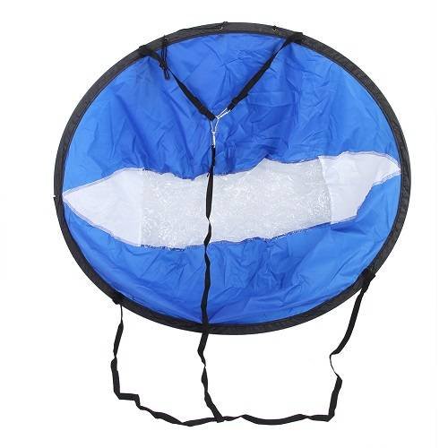 LoneRobe 42 inches Downwind Wind Sail Kit Kayak Wind Sail Kayak Paddle Board Accessories,Easy Setup & Deploys Quickly,Compact & Portable (Blue) - Thumbnail 3