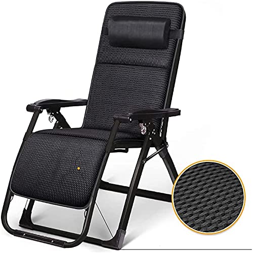 Fauteuil inclinable pliant en plein air pour soulager le dos sur le patio ou à la plage