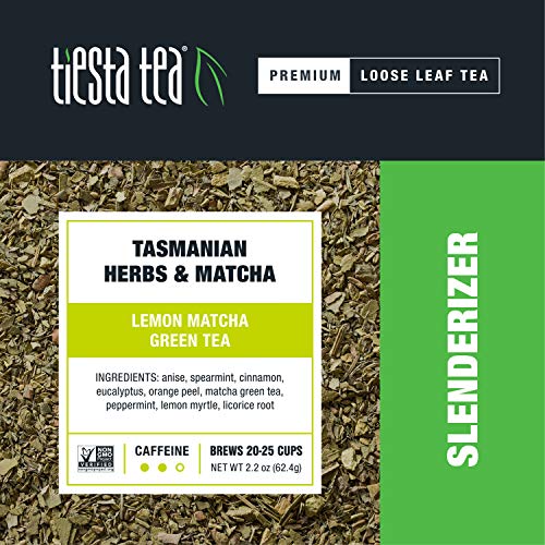 image for Tiesta Tea - Aromatic Lemon Matcha Green Tea - Tasmanian Herbs & Match