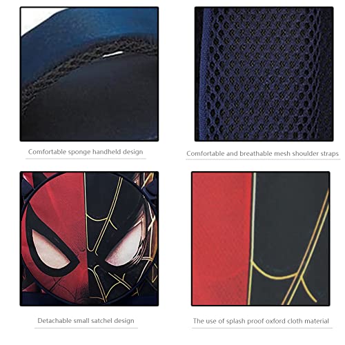 Fengjinruhua Cute Role Play Cartoon Spider Man Elementary School Bag Kids Comic Boys Girls Backpack #TOP5