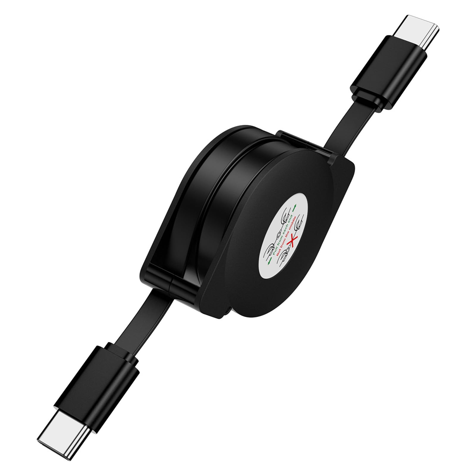 Amazon.co.jp: Vedfoad USB C ケーブル 巻き取り式充電ケーブル 伸縮