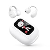 UGREEN S6 Magic Clip-Type Earbuds, Open-Ear Earbuds, with LCD Smart Display, Open-Ear Type, Bluetooth 5.4 0.5 inch (12 mm) Drivers, Total 30 Hours Playback, DNN Noise Canceling