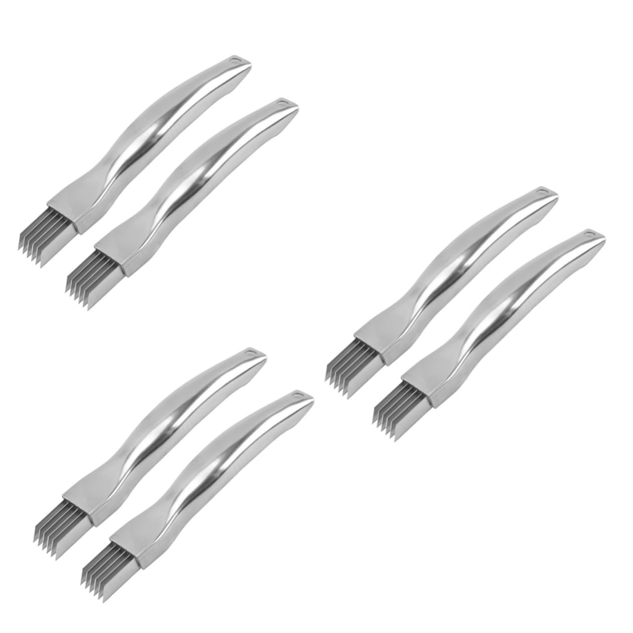 Coupe-oignon en acier inoxydable Ciieeo 6 pièces pour cuisine