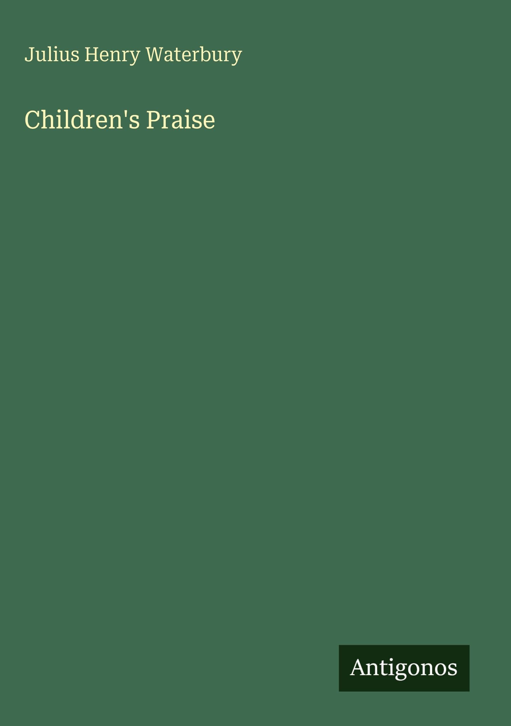 Children's Praise recueil pour chanter les louanges en famille lors de la priere
