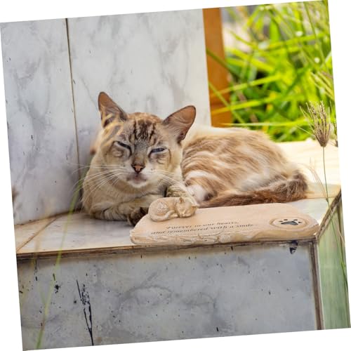 Placa Conmemorativa para Mascotas para recordar a tu gato 6
