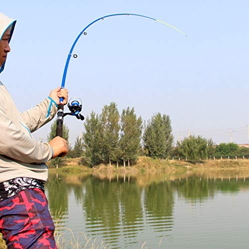 Vishengel Hengel Kit Carbon Fiber Hengel en Spoel Combo hengel pole telescopische Portable Anti-slip handvat for vissers Sea Hengelcombinaties (Size : 2.7m) - Image 8