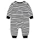 Babyschlafanzug Jungen Strampler, Baumwolle Einteiler mit Druckknöpfen - Atmungsaktiv Langlebig Weich - Ideal zum Spielen Schlafen 3-6 Monate