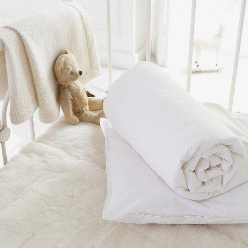 Rohi® Cot Bed Duvet Anti-Allergy With Pillow - 4.5, 7 & 9 Tog with Hollow fibre Filling (9.0 TOG)