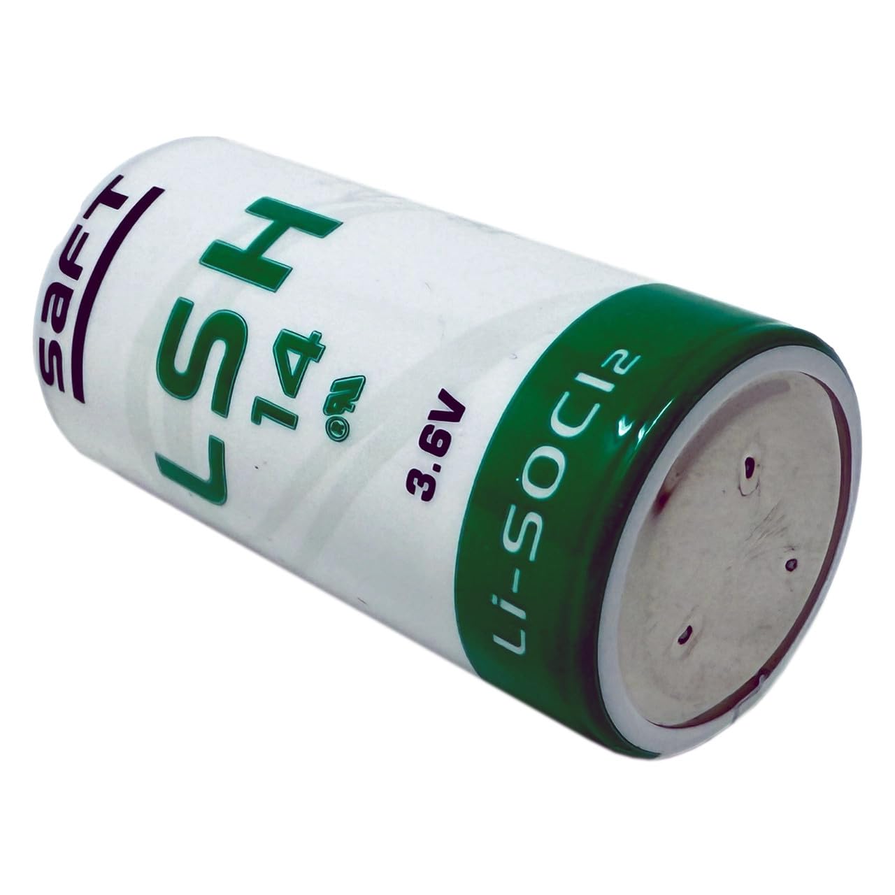 Saft LSH14 Pila de Litio 3.6V 5.8Ah – Tipo C, Li-SOCl₂, Alta Potencia, Pulsos de hasta 2A, Amplio Rango Térmico, para GPS, Seguridad, Telemática y Aplicaciones Críticas (Pack 5 uds)