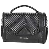 18.0, 3.4, Umhängetaschen KARL LAGERFELD K/klassik Quilted Shoulderbag Handtaschen Damen Grau - Einheitsgrösse - Umhängetaschen Bag