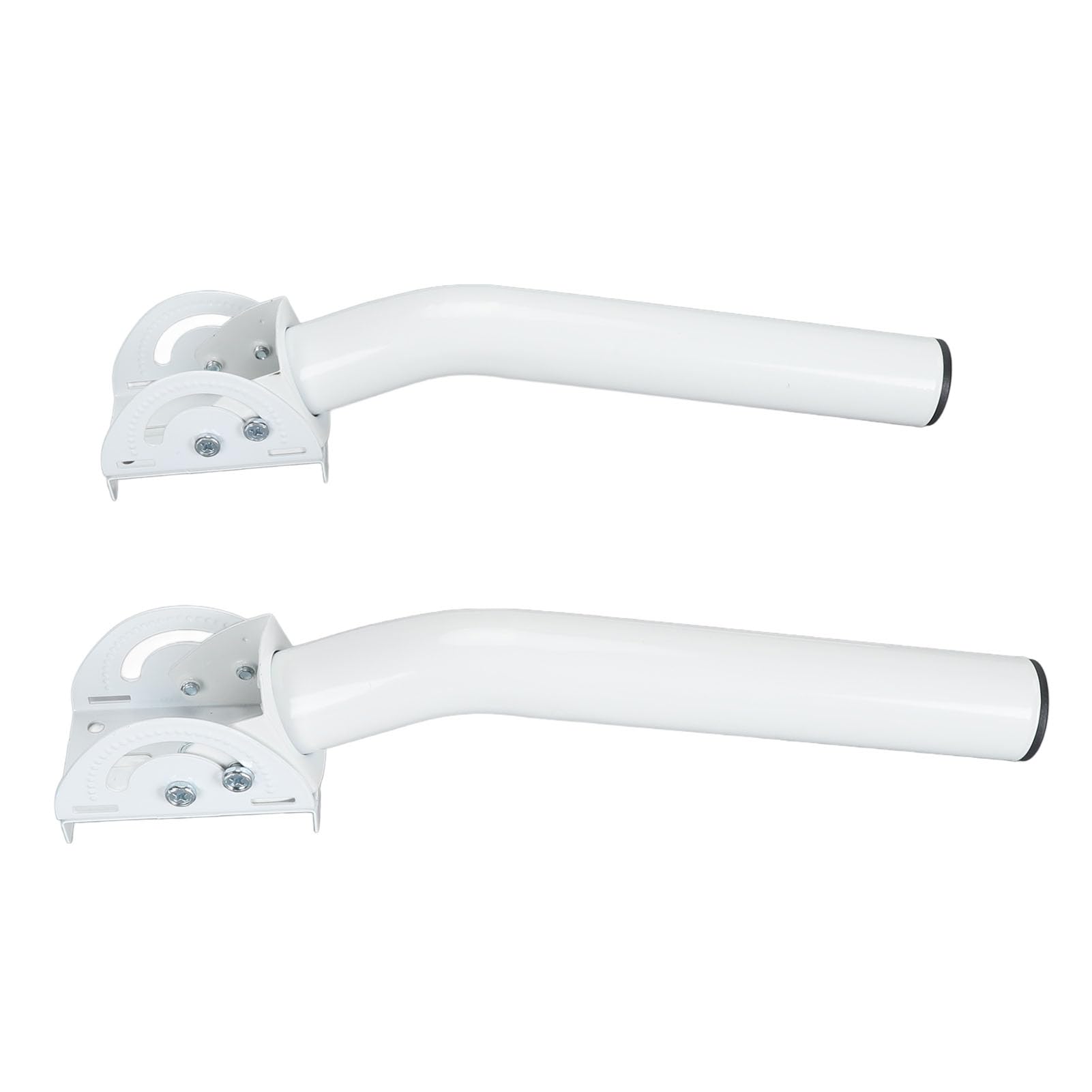 Support De Antenne Rectangulaire V2 Résistant Intempéries Installation Murale Ou sur Poteau Toit Adapté Ferme Maison Angle Réglable 160° Acier Inoxydable