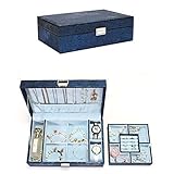 Mit dem obersten entfernbaren Kissen können Sie nicht nur Ihren Schmuck und Ihre Uhr aufbewahren.