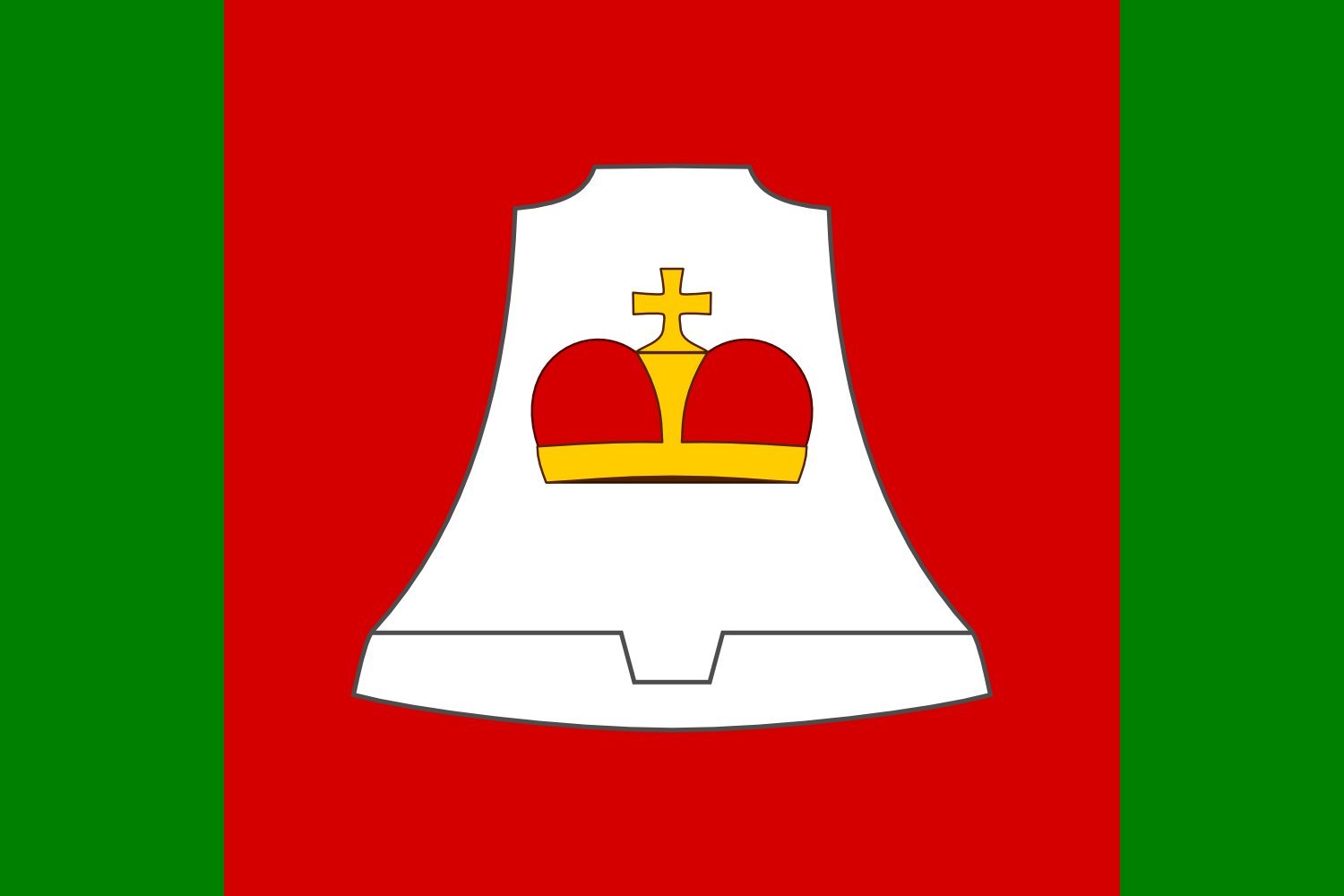 Drapeau Rudice Uherské Hradiště pour vos rassemblements et événements