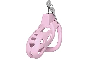 Lightweight Male Dominating Chastity Pink Birdcage