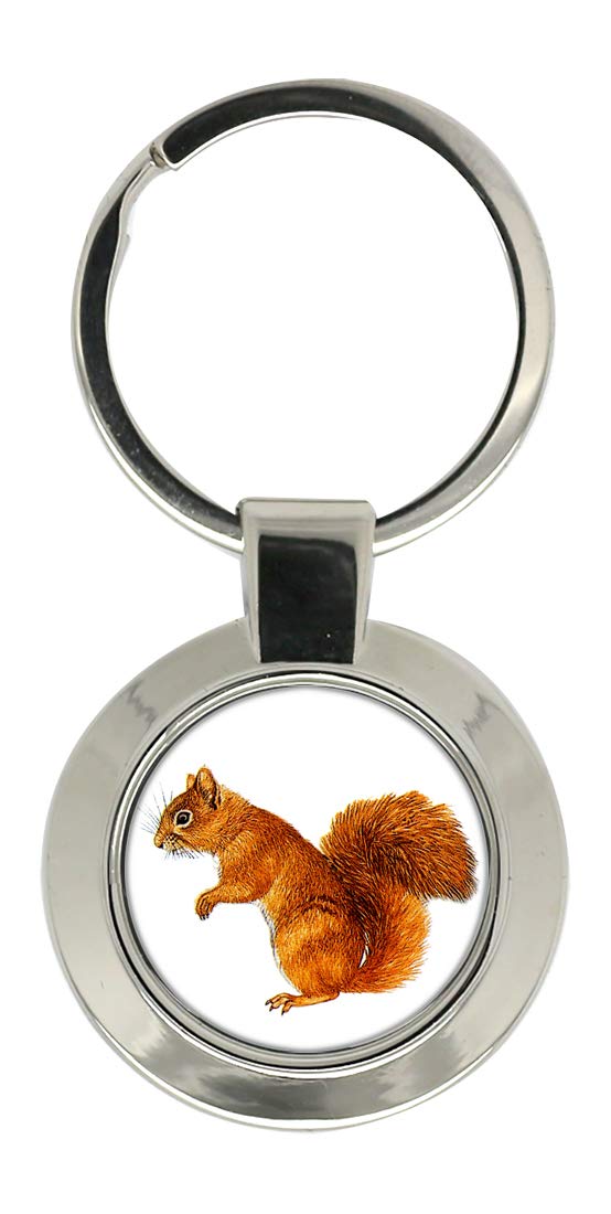 Giftshop UK Red Squirrel Key Ring