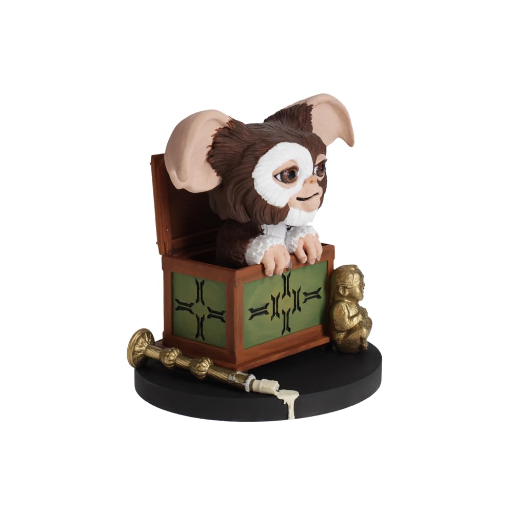 Royal Bobbles Gremlins Gizmo in Box Bobblehead, figura realistica in poliresina di alta qualità, numero di serie unico, dettagli squisiti
