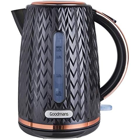 Goodmans 1.7L Textured Kettle with Protection Cover