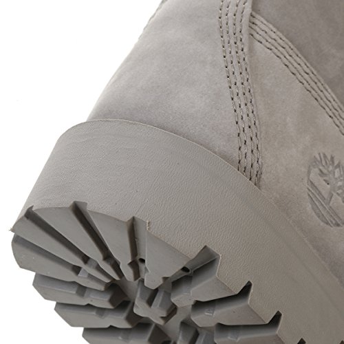 Image of Timberland 6 inch Waterproof Boots Unisex Juniors (5.5 Big Kid M, LT Gray)