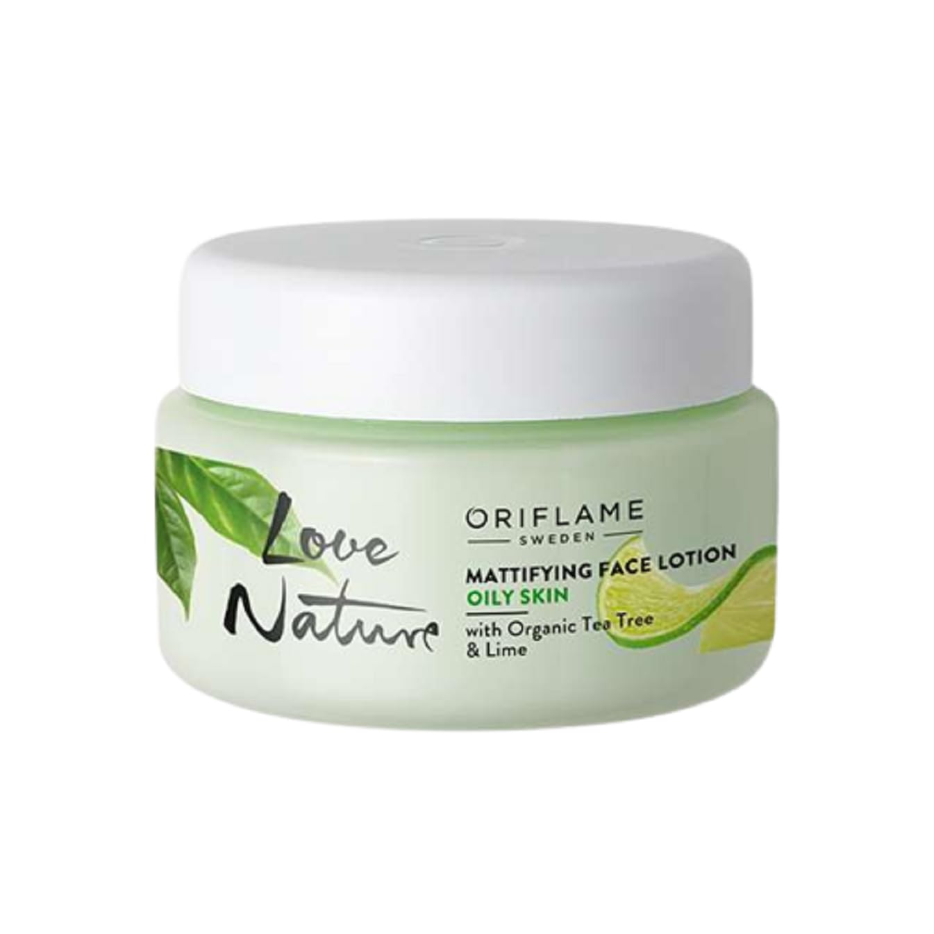 OriflameLOVE NATURE Mattifying Face Lotion with Organic Tea Tree & Lime