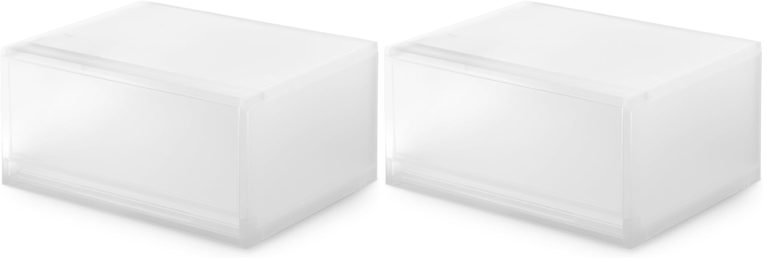Amazon｜無印良品 ポリプロピレン 小物収納ケース ワイド 大 83831868