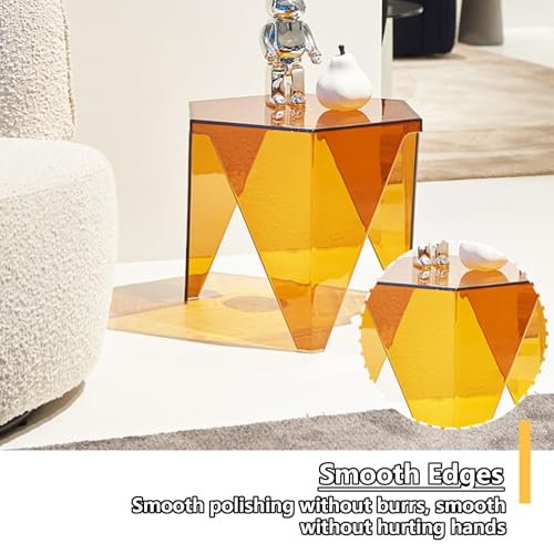 Table centrale simple JATIBOSH table basse acrylique pour ordinateur