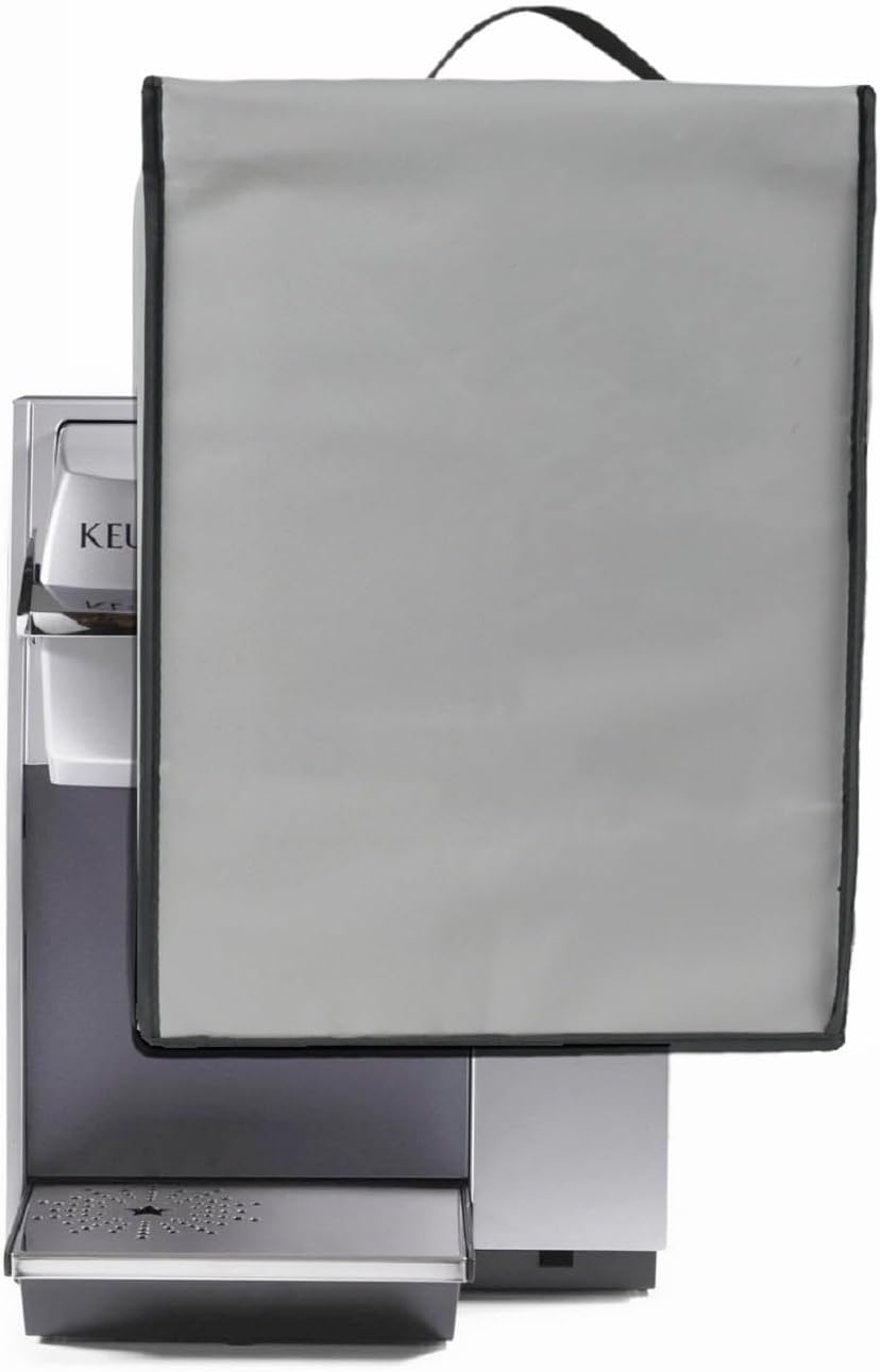 AF-WAN Coffee Maker Cover - Dustproof & Waterproof for Hamilton Beach FlexBrew Trio 2-Way (49902/49915/49917/49976) & Keurig K155 - Light Grey, Nylon
