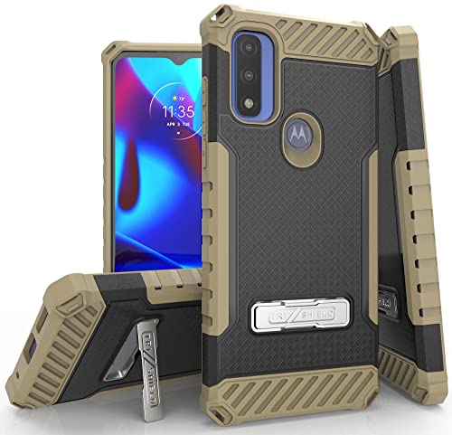 Tri-Shield for Motorola Moto G Pure/G Power 2022 Phone Case - Brown