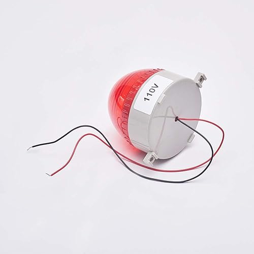Vista 25 de Othmro Columna de luz de señal industrial LED alarma redonda torre indicador luz continua luz de advertencia roja verde DB 90db 24 V 3 W 1 unids