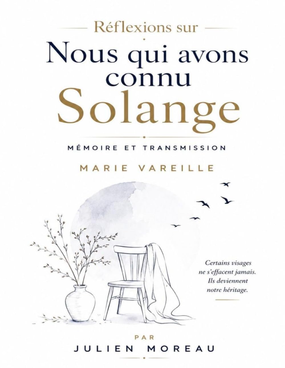 Réflexions sur Nous qui avons connu Solange: Mémoire et Transmission de Marie Vareille