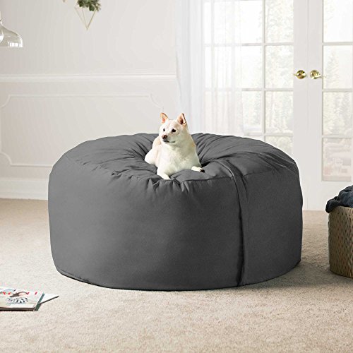 Jaxx 5 Foot Saxx - Big Bean Bag Chair For Adults, Charcoal #TOP3