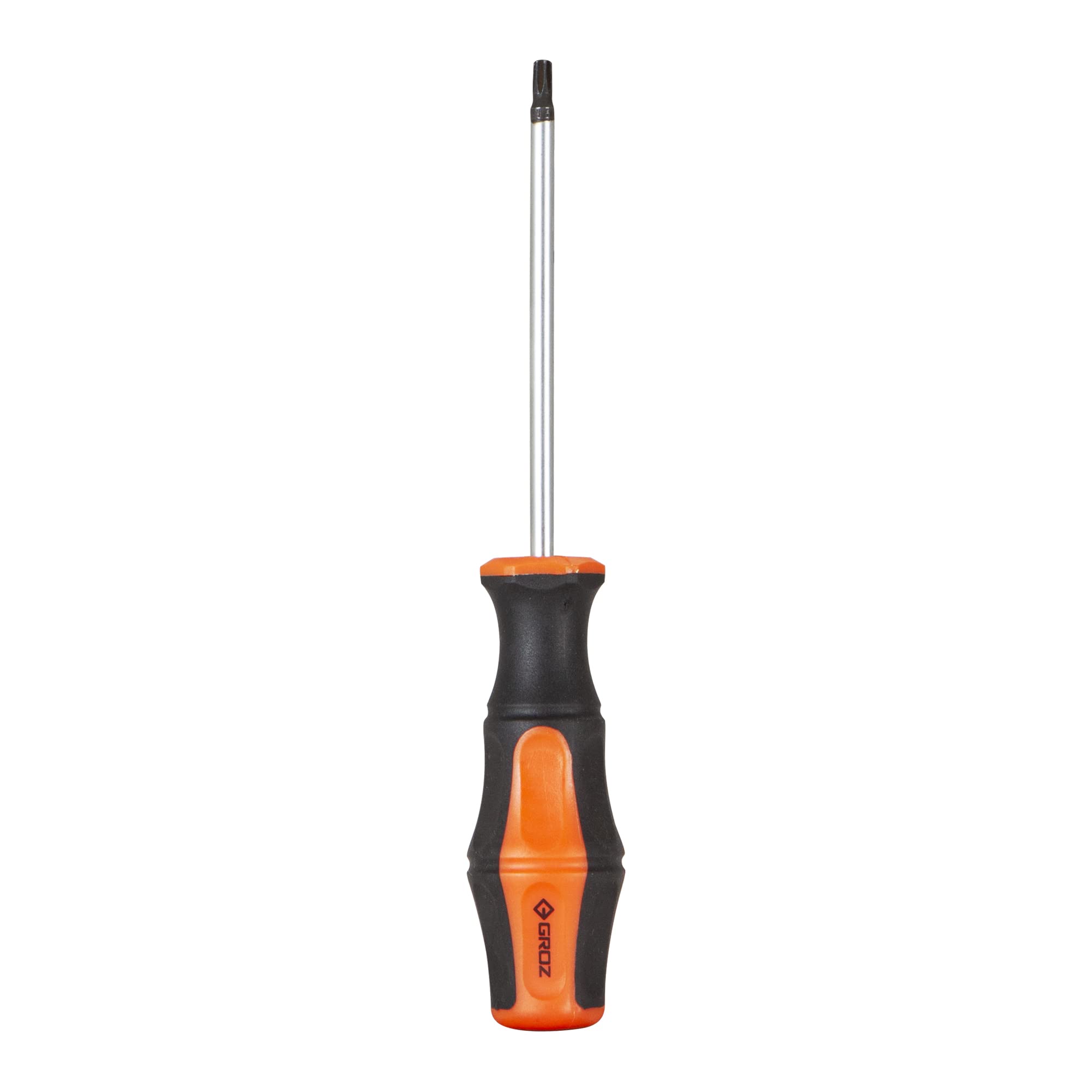 Groz Torx Head Screwdriver with Magnetized Tip| Ideal for home, industrial & DIY applications| Chrome Vanadium Construction| Torque Maximizer Grip| Torx Head (Size: T25 X 100) (B08QRKLZQK) Amazon Price History, Amazon Price Tracker