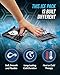 Activewrap Ankle Ice Pack Wrap - Includes 2 Reusable Ultra Flex Gel Ice Pads for Hot & Cold Compression for Foot, Heel, and Ankle Swelling, Pain Relief, Sprain, and Injury Recovery - Small/Medium