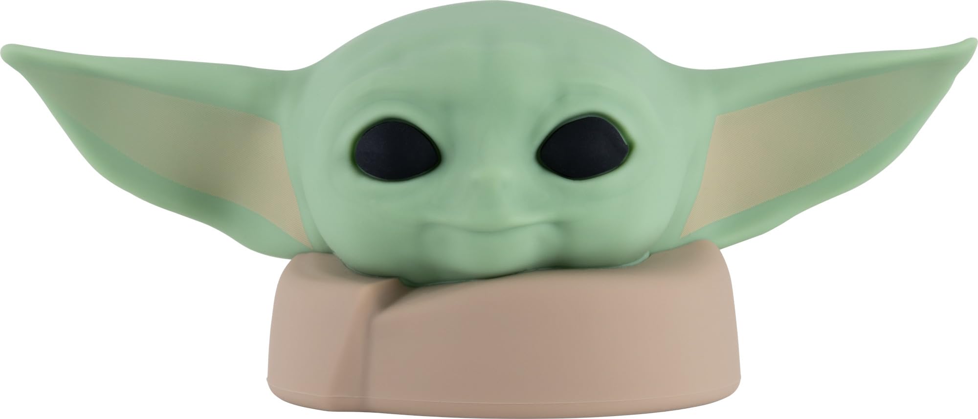 Star Wars LED Squishy Nachtlicht Baby Yoda Lampe Silikon Batterie- oder USB-betrieben Mandalorian The Child Grogu Sammleredition Ideal für Schlafzimmer Spielzimmer Büro 51779