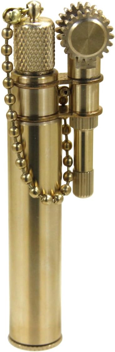 Douglass New Model Stylish Steampunk Design Oil Lighter Neo1 Made in Japan Brass