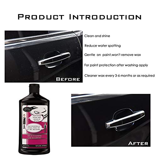 care guys Car Wash Shampoo: Cleaning Soap for All Vehicles, Wash and Shine,Concentration 1:800-16 FL.OZ. - Thumbnail 6