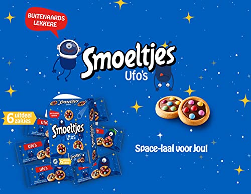 Smoeltjes Ufo’s Kinder Koekjes 1,12 kg Grootverpakking Buitenaards Lekker! Cookies Verpakt in 48 Uitdeel Traktatie… - Image 6