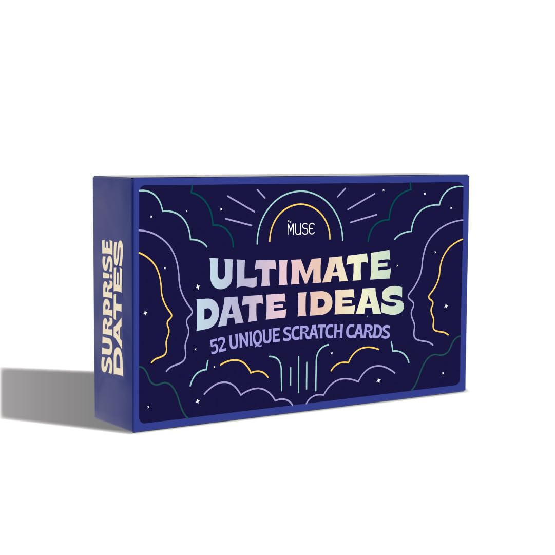MYMUSE Date Ideas for Couples | 52 Unique Scratch Cards | Romantic, Fun, Adventurous | Gifts for Husband & Wife | Surprise Dates, Conversation Starter (B0CYHCZCFN) Amazon Price History, Amazon Price Tracker