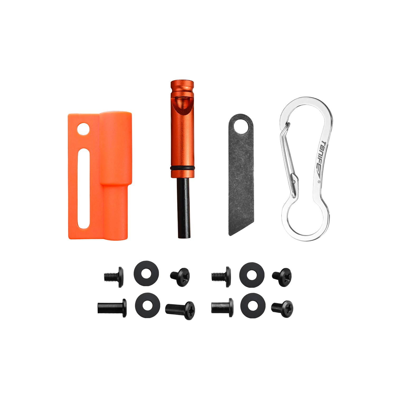 TONIFE Ferro Rod,Fire Starter Survival Tool,Fire Starting Kit,Suitable for Hiking,Camping,Outdoor Survival,Outdoor Survival Companion MT4202