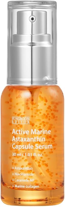 SUNGBOON EDITOR Sérum facial com astaxantina marinha ativa e niacinamida, 30 mL