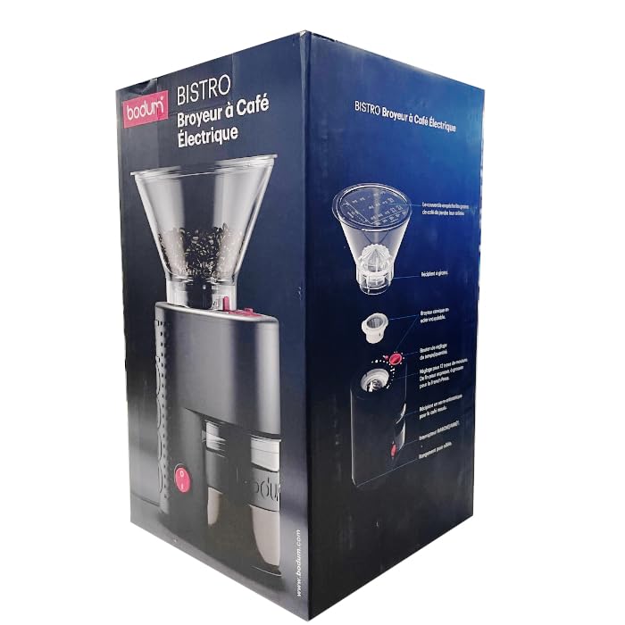 bodum - 【極美品】ボダム ビストロ コーヒーグラインダー bodum コーヒーグラインダー 公式 ボダム ビストロ 電動コーヒー