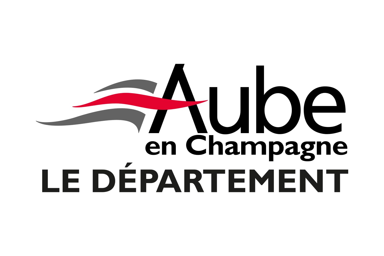 Flaga Large Department of Aube | Aube, one of the departments of France | flaga pozioma | 1,35 m² | 90 x 150 cm