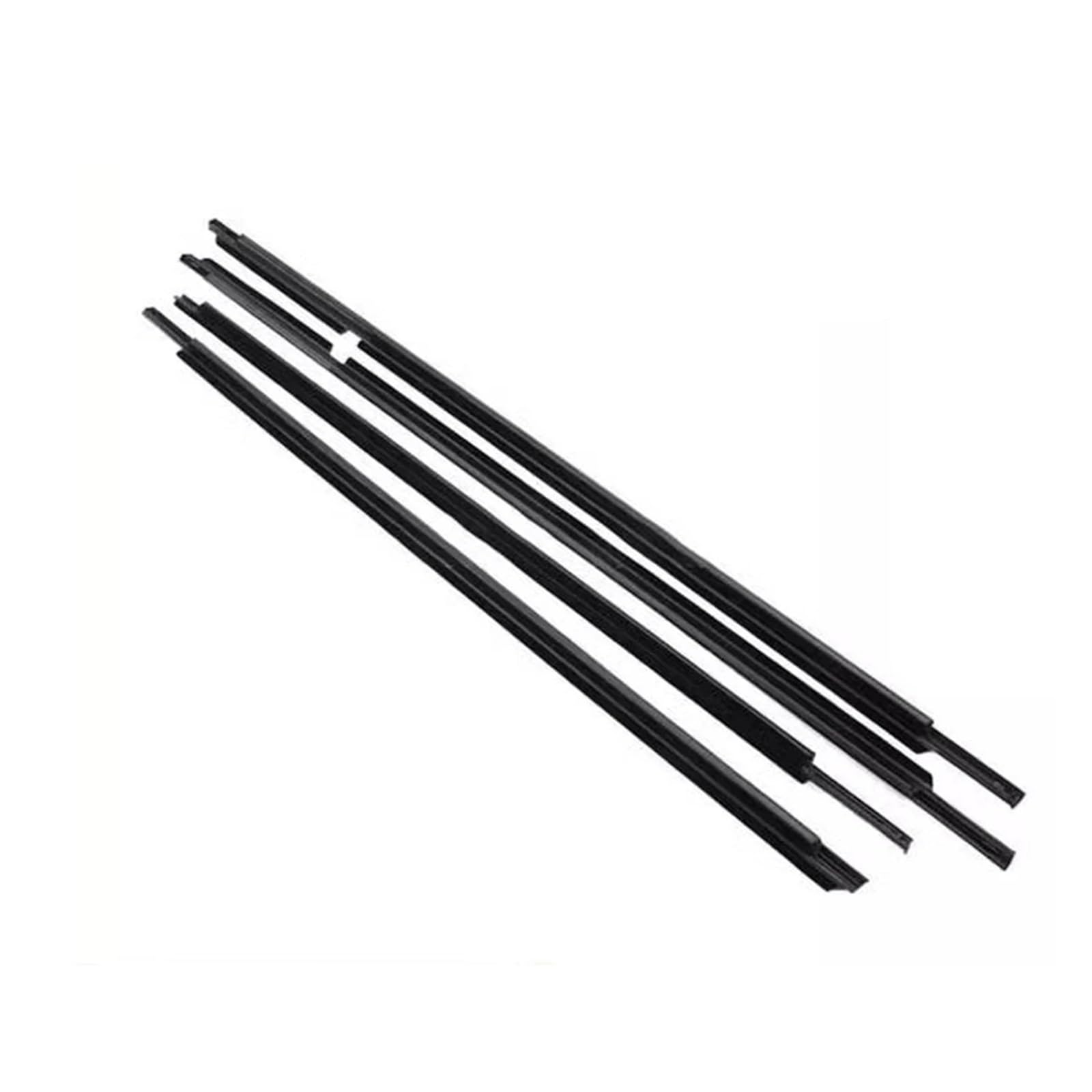 for Lexus LX570 2008-2021 Car Outer Windows Rubber Weatherstrip Sealing Strip Car Door Seal Protector(Black)
